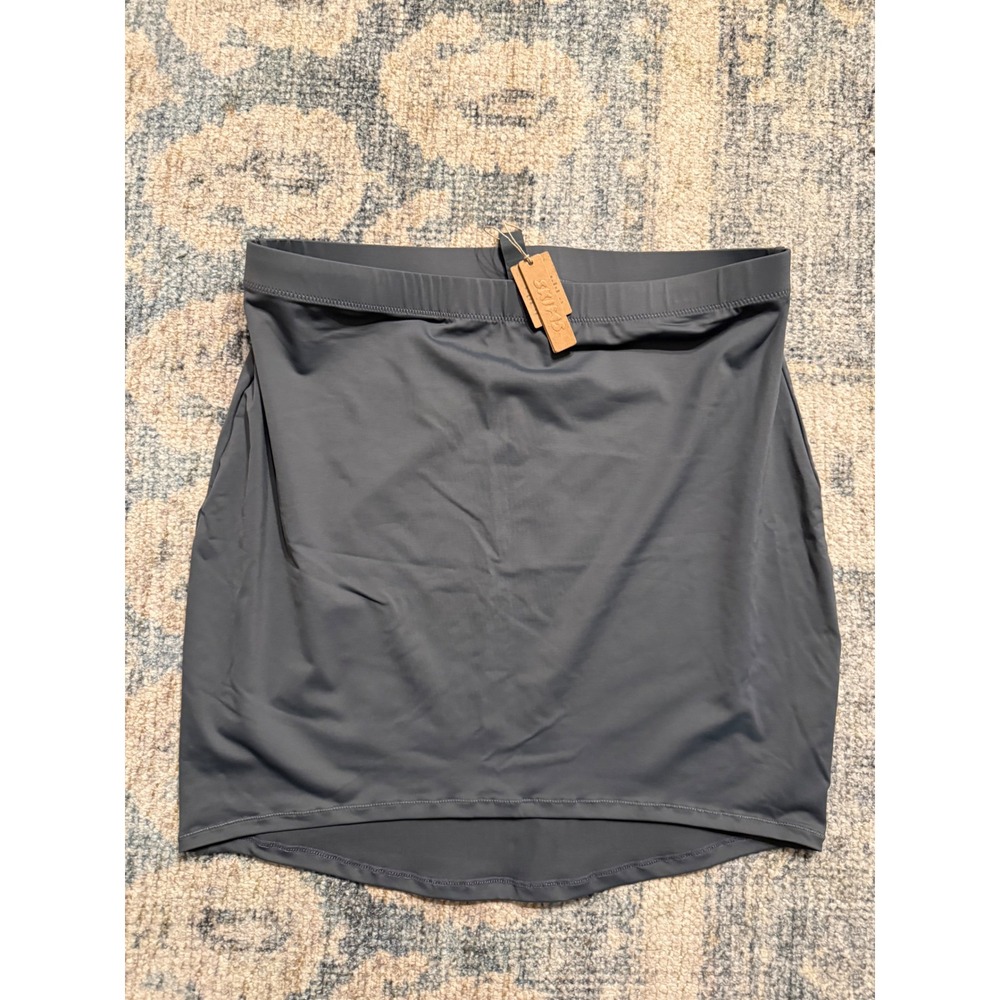 Skims‎ Swim Skirt in Gunmetal Size XL NWT